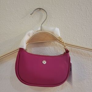 Lululemon City Essentials Nano Shoulder Bag In Berry Rumble NWT